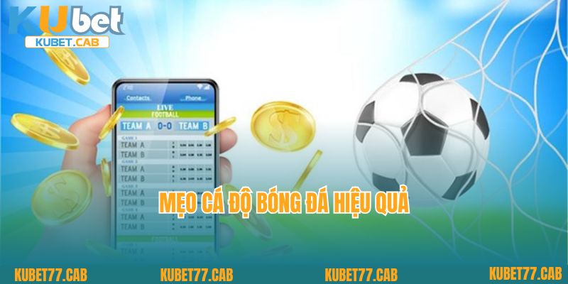 Mẹo cá độ bóng đá hiệu quả
